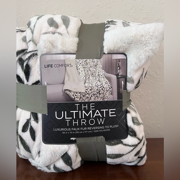 life comfort Bedding New Life Comfort The Ultimate Throw Faux Fur